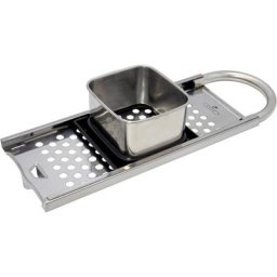 GSD HAUSHALTSGERÄTE Spätzlehobel, Edelstahl, Kunststoff, für kurze Spätzle