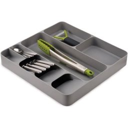 Joseph Joseph Besteckkasten DrawerStore Organizer, Kunststoff, für Besteck, Küchenhelfer