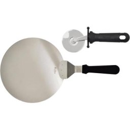 PINTINOX Pizzaschneider Professional, inkl. Pizzaheber, Edelstahl/Kunststoff, 2-teilig