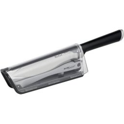 Tefal Kochmesser K25690 Ever Sharp, inkl. Messerschärfer, Edelstahl, exklusive Schleiftechnologie