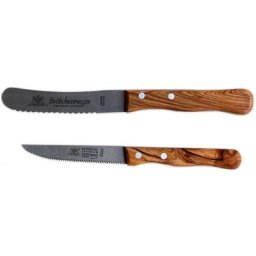 Olivenholz-erleben Messer-Set (Set, 2-tlg), in Handarbeit gefertigt