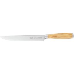 RÖSLE Fleischmesser Artesano, für Fleisch, Made in Solingen, Klingenspezialstahl, Olivenholz