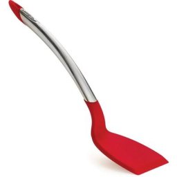 Cuisipro Küchenschaufel Elegance, satinierter Edelstahl, hochwertig, stilvoll, hitzebeständig bis 300° C