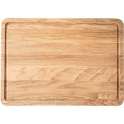Siena Home Schneidebrett Brescia, Eichenholz, (1-St), mit Saftrille, aus FSC®-zertifiziertem Eichenholz