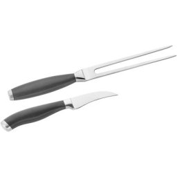 PINTINOX Messer-Set Coltelli Professional (Set, 2-tlg), (Brotmesse, Gemüsemesser), Edelstahl, spülmaschinengeeignet