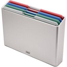 Joseph Joseph Schneidebrett Folio™, Edelstahl, Kunststoff, (Set, 5-St), doppelseitig, rutschfest