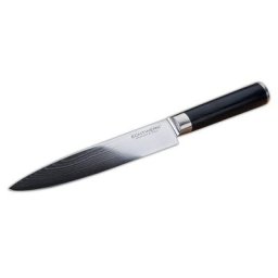 ECHTWERK Fleischmesser, Tranchiermesser, Schinkenmesser, aus hochwertigem Damaststahl