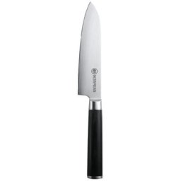 Carl Schmidt Sohn Santokumesser Konstanz, aus 67 Schichten japanischem Stahl, Klingenlänge 18 cm