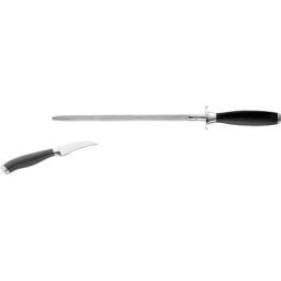 PINTINOX Wetzstahl Coltelli Professional, Set: Wetzstahl und Gemüsemesser, Edelstahl