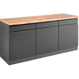 HELD MÖBEL Unterschrank Bruneck >>Bruneck<< 180 cm breit, für viel Stauraum, hochwertige MDF-Fronten