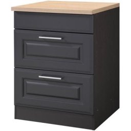 HELD MÖBEL Kochfeldumbauschrank Stockholm, Breite 60 cm hochwertige MDF-Fronten