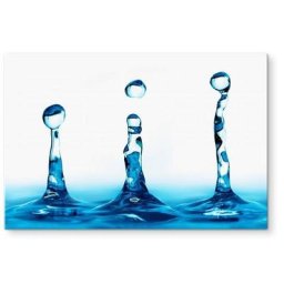 Wall-Art Küchenrückwand Spritzschutz Wasser Tropfen, (1-tlg)