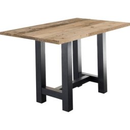 Mäusbacher Bartisch, Gestell in U-Form (Breite 120, 140 oder 160 cm)