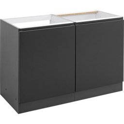 HELD MÖBEL Spülenschrank Bruneck >>Bruneck<< 120 cm breit, für viel Stauraum, hochwertige MDF-Fronten