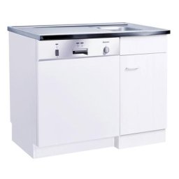 HELD MÖBEL Spülenschrank Elster Spülzentrum für Geschirrspüler, ohne Front B/H/T: ca. 100/85/60 cm