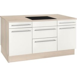 OPTIFIT Kochinsel Bern, Stellbreite 160x95 cm mit höhenverstellbaren Füßen, mit Metallgriffen