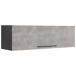 HELD MÖBEL Klapphängeschrank Tulsa 110 cm breit, mit 1 Klappe, schwarzer Metallgriff, MDF Front