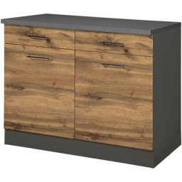 HELD MÖBEL Unterschrank Trier Breite 100 cm, für viel Stauraum