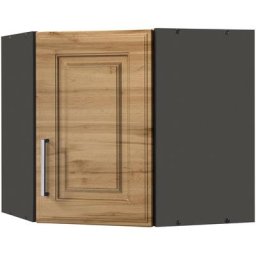 HELD MÖBEL Eckhängeschrank Stockholm, Breite 60 x 60 cm hochwertige MDF-Fronten