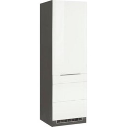 HELD MÖBEL Kühlumbauschrank Brindisi 60 cm breit, 200 cm hoch, hochwertige MDF Fronten