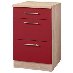 wiho Küchen Unterschrank Montana 50 cm breit mit 2 Auszügen