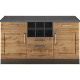 HELD MÖBEL Unterschrank Stockholm 150 cm breit, hochwertige MDF-Fronten mit Fräsung, viel Stauraum