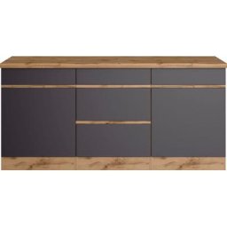 HELD MÖBEL Unterschrank Riesa Breite 180 cm, MDF-Fronten