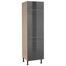 OPTIFIT Kühlumbauschrank Bern 60 cm breit, 212 cm hoch, mit höhenverstellbaren Stellfüßen