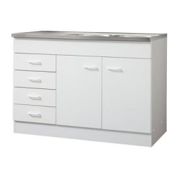HELD MÖBEL Spülenschrank Elster Breite 120 cm