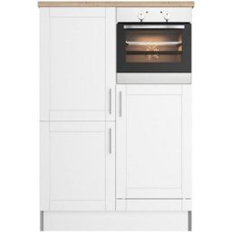 OPTIFIT Küche Ahus, 120 cm breit, ohne E-Geräte, Soft Close Funktion, MDF Fronten