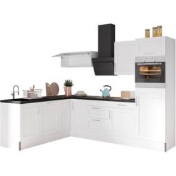OPTIFIT Küche Ahus, 200 x 270 cm breit, ohne E-Geräte, Soft Close Funktion, MDF Fronten