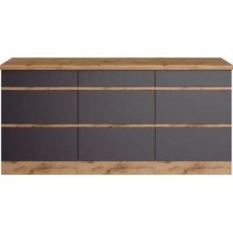 HELD MÖBEL Unterschrank Riesa Breite 180 cm, MDF-Fronten