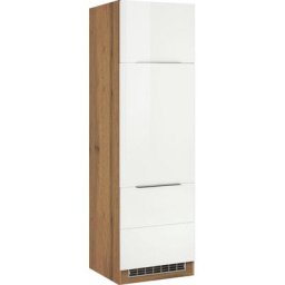 HELD MÖBEL Kühlumbauschrank Brindisi 60 cm breit, 200 cm hoch, hochwertige MDF Fronten