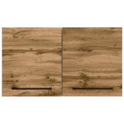 HELD MÖBEL Hängeschrank Tulsa 100 cm breit, 57 cm hoch, 2 Türen, schwarzer Metallgriff, MDF Front