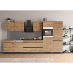 HELD MÖBEL Küche Riesa, Stellbreite 360 cm, ohne E-Geräte