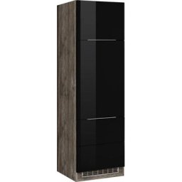 HELD MÖBEL Kühlumbauschrank Brindisi 60 cm breit, 200 cm hoch, hochwertige MDF Fronten