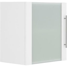 wiho Küchen Glashängeschrank Unna Front mit Glaseinsatz