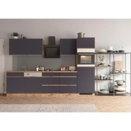HELD MÖBEL Küche Riesa, Stellbreite 300 cm, ohne E-Geräte