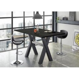 Mäusbacher Bartisch, Gestell in X-Form (Breite 120, 140 oder 160 cm)