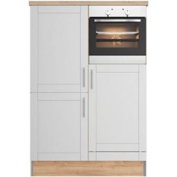 OPTIFIT Küche Ahus, 120 cm breit, ohne E-Geräte, Soft Close Funktion, MDF Fronten