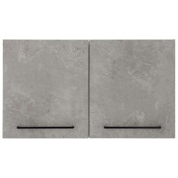 HELD MÖBEL Hängeschrank Tulsa 100 cm breit, 57 cm hoch, 2 Türen, schwarzer Metallgriff, MDF Front