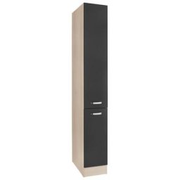 OPTIFIT Apothekerschrank Faro, 2 Auszüge, Metallgriffe, Breite 30 cm