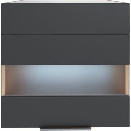 HELD MÖBEL Hängeschrank Luhe 60 cm breit, hochwertige MDF-Fronten mit Glaseinsatz