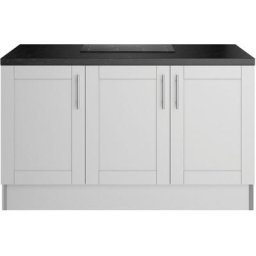 OPTIFIT Küche Ahus, 150 x 95 cm breit, Soft Close Funktion, MDF Fronten