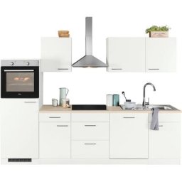 wiho Küchen Küchenzeile Zell, ohne E-Geräte, Breite 280 cm