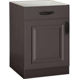 wiho Küchen Unterschrank Erla 60 cm breit mit Kassettenfront, ohne Arbeitsplatte