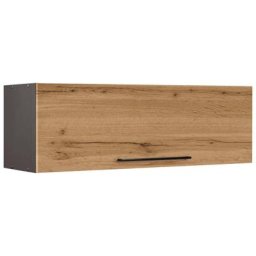 HELD MÖBEL Klapphängeschrank Tulsa 100 cm breit, mit 1 Klappe, schwarzer Metallgriff, MDF Front