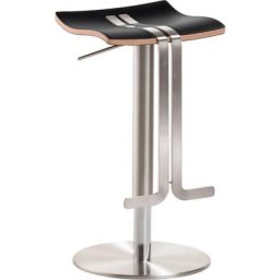 Mayer Sitzmöbel Barhocker Bar- und Tresenhocker myWAVE, Gestell Chrom gebürstet Edelstahllook