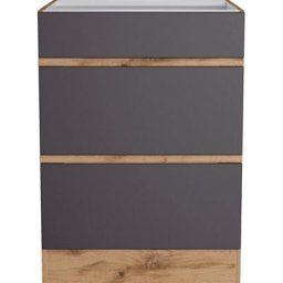 HELD MÖBEL Kochfeldumbauschrank Riesa Breite 60 cm, MDF-Fronten