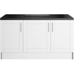 OPTIFIT Küche Ahus, 160 x 95 cm breit, Soft Close Funktion, MDF Fronten